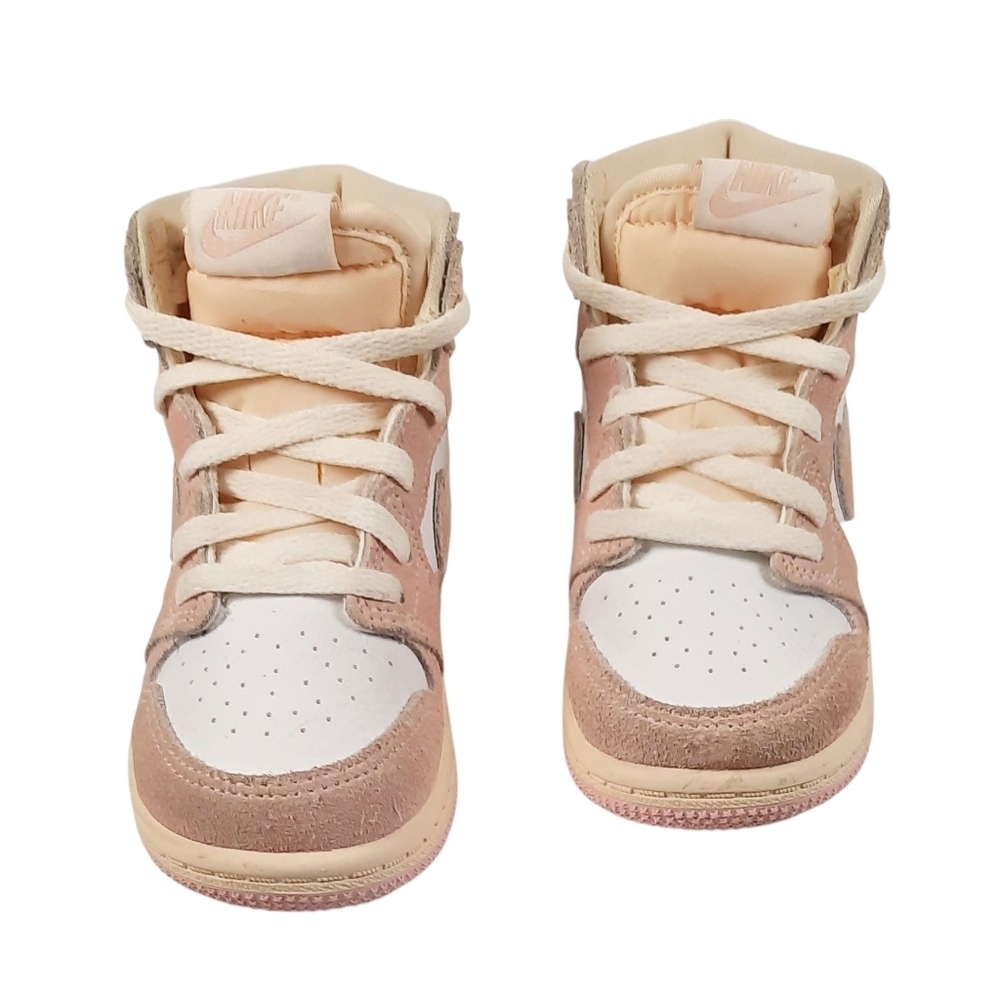 [FD2598-600] Preschool Jordan Retro 1 High OG 'Washed Pink (TD)" 7.5C - Picture 3 of 5